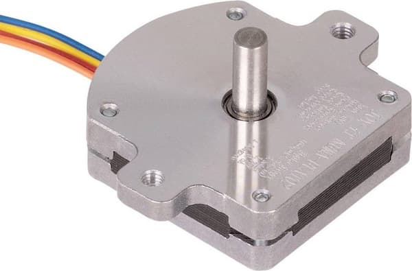 Joy-it Stegmotor NEMA-FLAT02 Joy-IT 0,016 Nm 0,5 A 0,5 A Axeldiameter: 4 mm