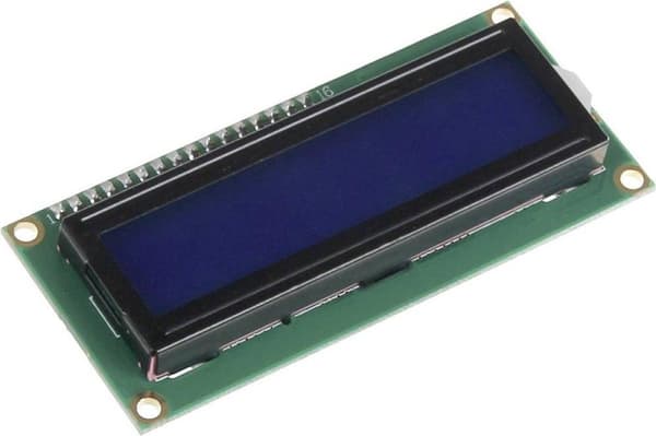 Joy-it SBC-LCD16x2 Näyttömoduuli 6,6 cm (2,6 tuumaa) 16 x 2 pikseliä Sopii sarjalle: Raspberry Pi, Arduino, Banana Pi,