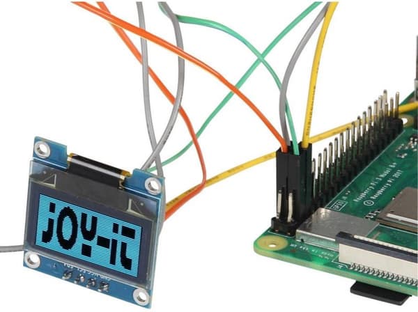 Joy-it SBC-OLED01 Skærmmodul 2,4 cm (0,96 tommer) 128 x 64 pixels