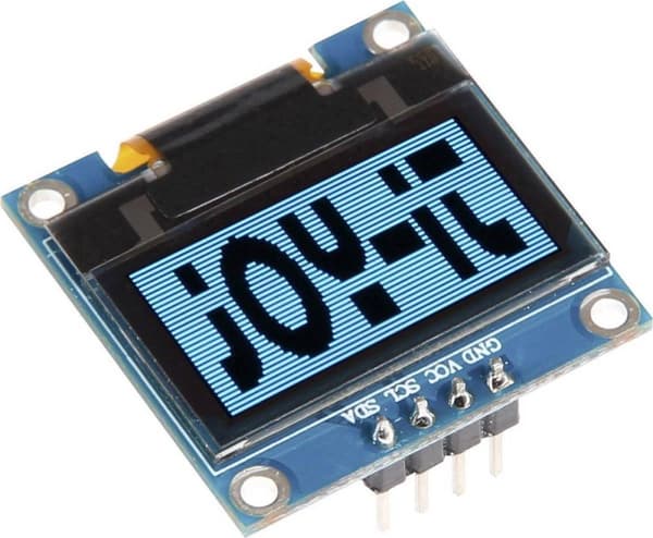Joy-it SBC-OLED01 Skærmmodul 2,4 cm (0,96 tommer) 128 x 64 pixels