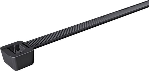 HellermannTyton 111-12230 T120I-PA66W-BK Kabelbinder Sort UV stabil 100 stk.