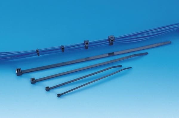HellermannTyton 111-12230 T120I-PA66W-BK Kabelbinder Sort UV stabil 100 stk.