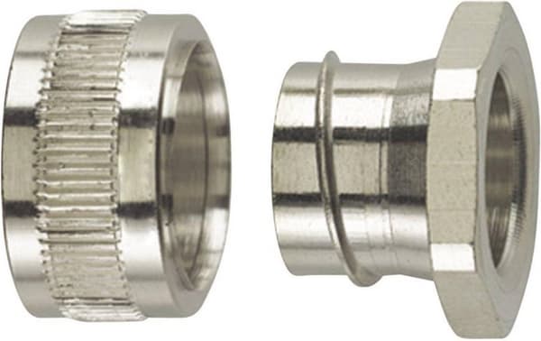 HellermannTyton 166-31203 PCS20-PC Endekappe Metal M20 16,90 mm Lige 1 stk.