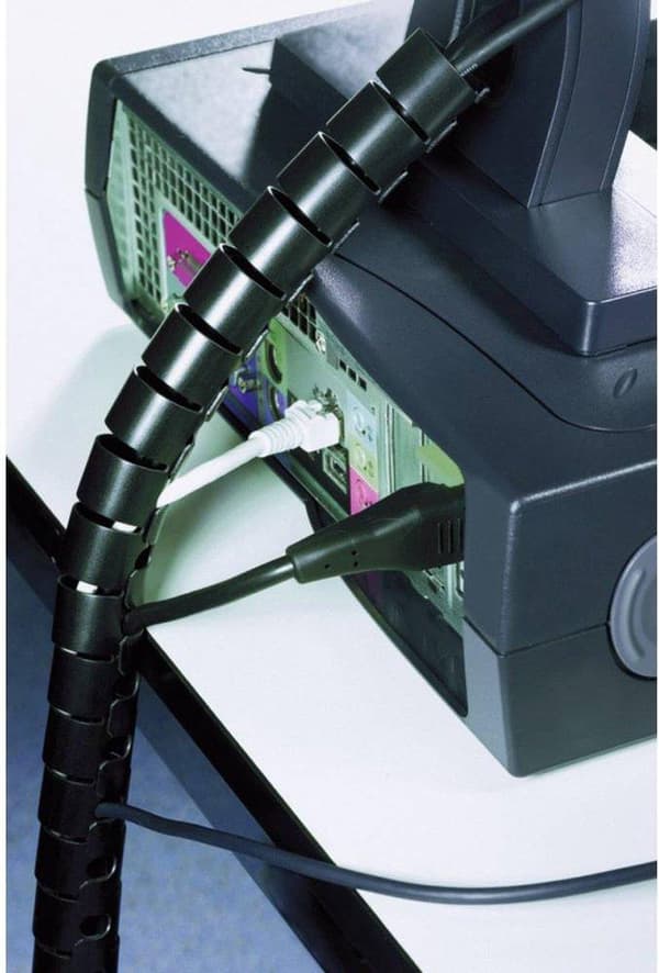 HellermannTyton HWPP-16MM-PP-BK-Q1 Kaapeliletku 16 mm (max) Musta 25 m