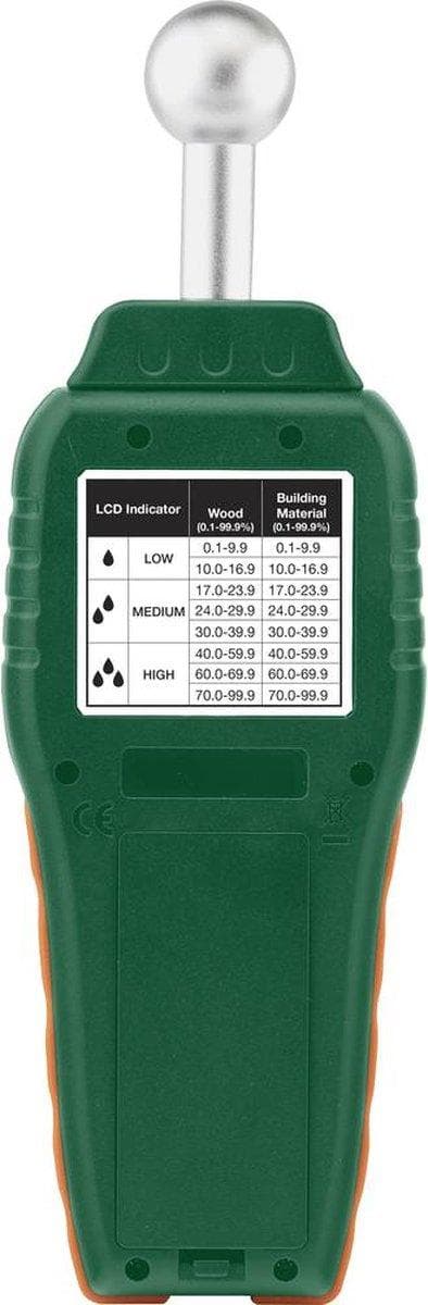 Extech MO57 - fugtmåler - træ - byggemateriale - uden stifter