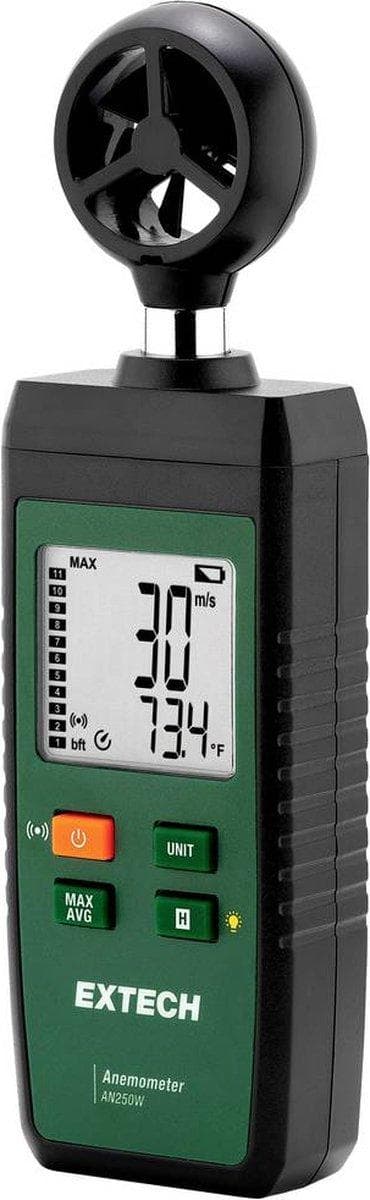 Extech AN250W tuulimittari 1,5 - 30 m/s musta, Vihreä