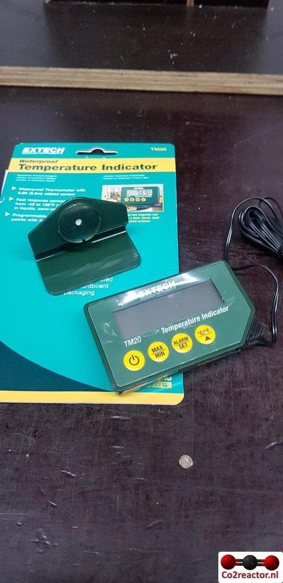 Extech TM20 - Temperaturmåler - -40 til +70 °C - Føler type K