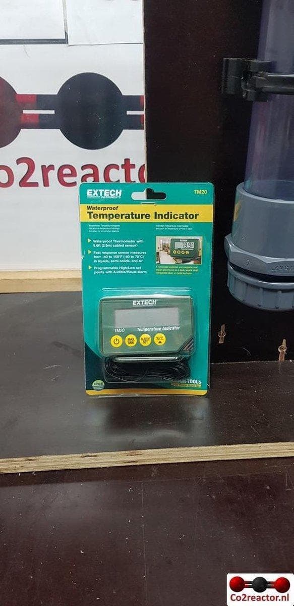 Extech TM20 - Temperaturmåler - -40 til +70 °C - Føler type K