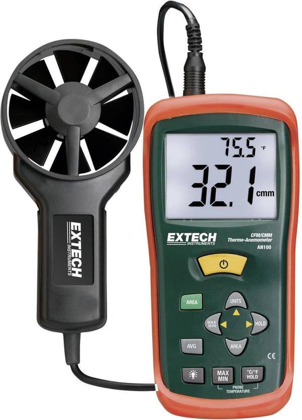 Extech AN100 Vindmåler 0,4 til 30 m/s