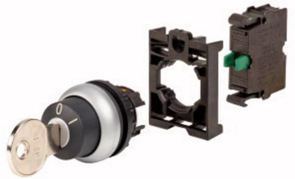 Eaton M22-WS-K10-BVP Nøgleknap Plastfrontring Nøgle Sort 1 stk.