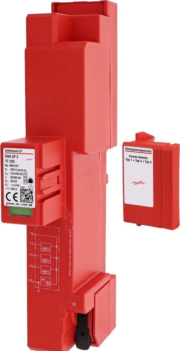 Dehn International DEHNshield Kombinationsafleder ZP 2 TT 255