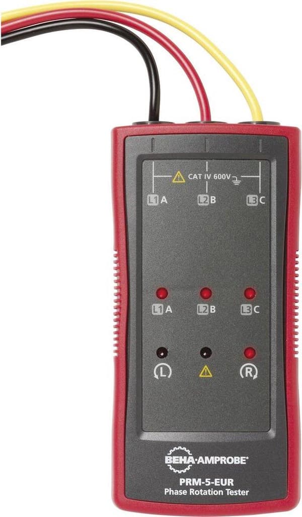 Beha Amprobe PRM-5-EUR Drejefeltmåler CAT IV 600 V LED