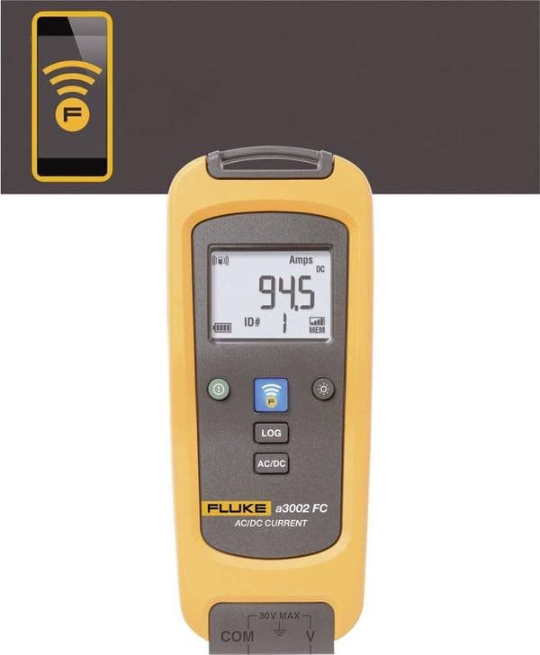 Fluke 4459442 klemmemåler, multimeter digital datalogger CAT III 1000 V, CAT IV 600 V Display (tæller): 6000