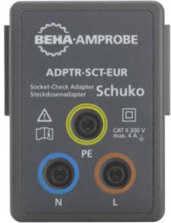 Beha Amprobe 4854899 ADPTR-SCT-EUR Adapter 1 stk.