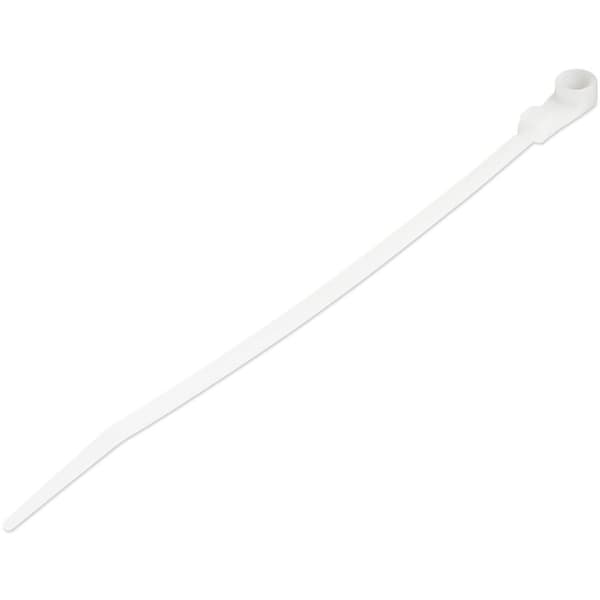 StarTech.com 15,20 cm (6") (15 cm) kabelbindere med monteringshul, 1-1/2" (40 mm) diameter, 40 lb (18 kg) trækstyrke, nylon lynlåse, UL-listet, 100 st