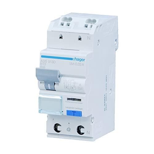 RCBO 1P+N 6kA B-13A 30mA ADS913D (ADS913D)