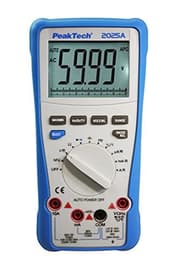 PeakTech multimeter, digitalt, 1kV, 20MHz, 60MOhm (P 2025 A)