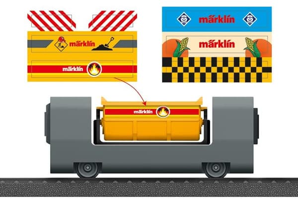 Märklin World 44141 H0 min verden - dumperbil med mærkat (44141)