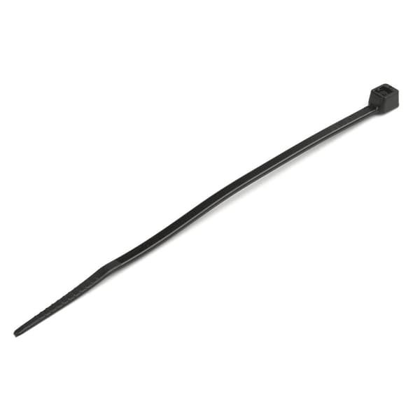StarTech.com 10 cm (4") kabelbindere, 2 mm (1/16") bred, 22 mm (7/8") bundtdiameter, 8 kg (18 lb) trækstyrke, selvlåsende nylon lynlås med buet spids,