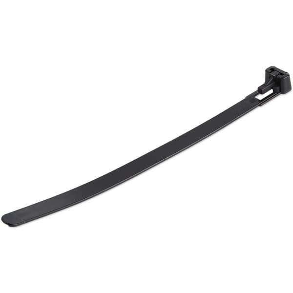 StarTech.com 15 cm (6") Genanvendelige kabelbindere, 7 mm (1/4") brede, 35 mm (1-3/8") bundt Dia. 22 kg (50 lb) Trækstyrke, aftagelige nylonbindere, i