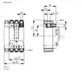 Miniatyrbillede 3 af 3: Boksterminal NZM2-160-XKC til NZM2 op til 160A (262240)