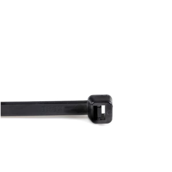 StarTech.com 25cm(10") Cable Ties, 68mm(2-5/8") Dia, 22kg(50lb) Tensile Strength, Nylon Self Locking Ties, UL Listed, 100 Pack, Black (CBMZT10B) - Cab