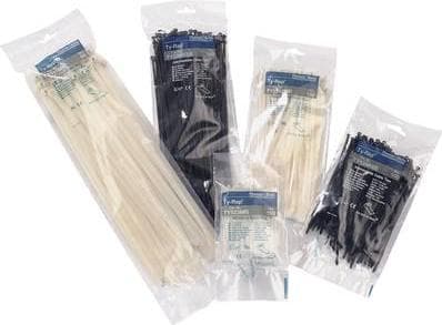 ABB Ty-Rap® buntband med noslås i stål (L x B) 356 mm x 2,4 mm TY5234M Färg: Naturlig 100 st ABB (TY5234M)
