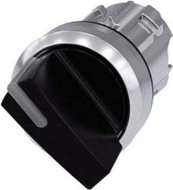 Siemens 3SU10522BF100AA0 3SU1052-2BF10-0AA0 vippströmbrytare svart 1 x 90 ° 1 st.