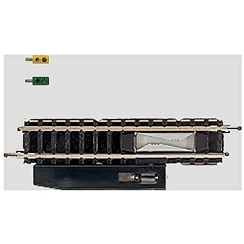 Märklin lige afkoblingsskinne - Spor - Märklin - Sort (8587) Sort