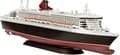 Miniatyrbillede 1 af 8: 1:700 Revell 05231 Ocean Liner Queen Mary 2 skibsplastiksæt