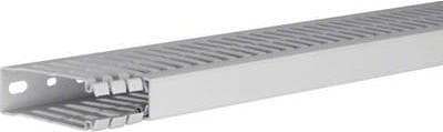 Hager ledningskanal (L x B x H) 2000 x 25 x 80 mm HA780025 1 stk. lysegrå (HA780025)