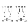 Miniatyrbillede 2 af 4: Finder SERIE 50 9.012.1000-1 50.12.9.012.1000 PCB relæ 12 V/DC 8A 2 skiftekontakter 1 stk.
