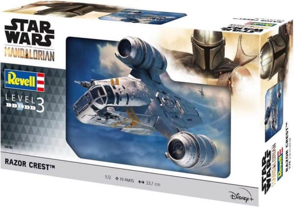 revell 06781 kit 1:72 star wars the mandalorian razor crest