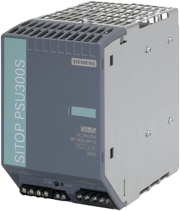 Siemens 6EP1436-2BA10 strömförsörjning & spänningsomvandlare inomhus flerfärgad (6EP14362BA10) Multifärg