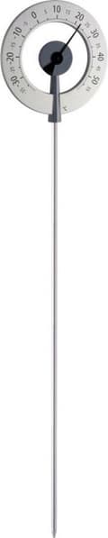 Miniatyrbillede 10 af 10: TFA Dostmann Lollipop analogt design havetermometer, 12.2055.10, vejrbestandigt, med store cifre (12.2055.10)