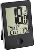 Miniatyrbillede 3 af 5: Tfa trådløst termometer med sort ur (30-3051-01)