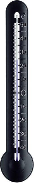 Miniatyrbillede 3 af 5: Tfa analogt indendørs/udendørs termometer, sort (12.3048)