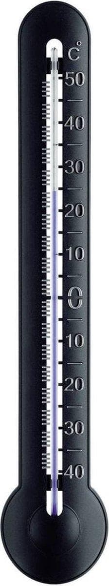 Tfa analogt indendørs/udendørs termometer, sort (12.3048)