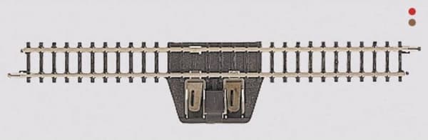 Märklin sidespor lige - Spor - Märklin - Sort - Gul (8590) Sort, Gul