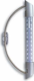 Miniatyrbild 5 av 7: TFA självhäftande termometer digital 14.6015 silver (14.6015)
