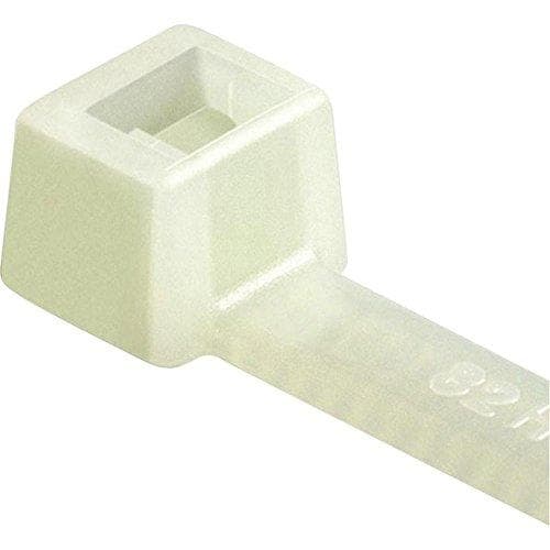 HellermannTyton 111-03419 T30L-PA66-NA-C1 Kabelbindere 190 mm 3,50 mm Naturlig varmestabiliseret pakke med 100 stk.