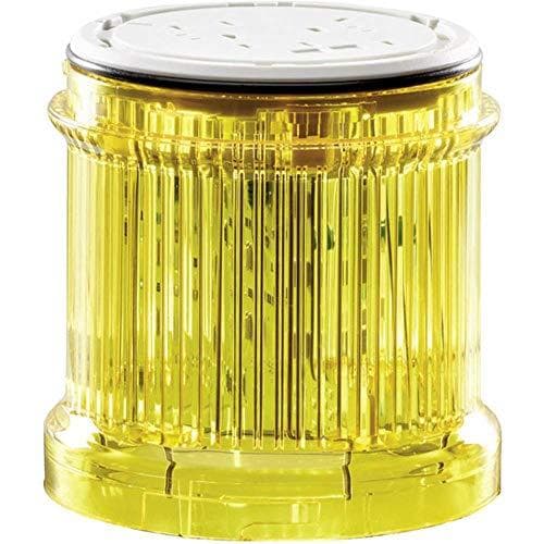 Eaton 216466-skilt, nødstop, gul, D = 90 mm, 4-sproget, De, EN, Es, PT