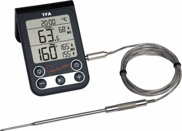 TFA-Dostmann 14.1512.01 madtermometer -20 - 300 °C digitalt (14.1512.01)
