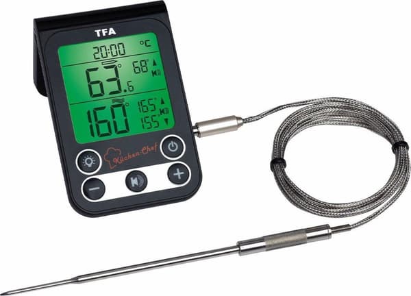 TFA-Dostmann 14.1512.01 madtermometer -20 - 300 °C digitalt (14.1512.01)