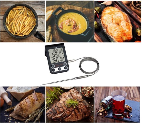 TFA-Dostmann 14.1512.01 madtermometer -20 - 300 °C digitalt (14.1512.01)
