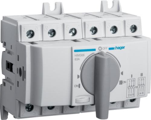 Hager switch 3x63A HIM306 (HIM306)