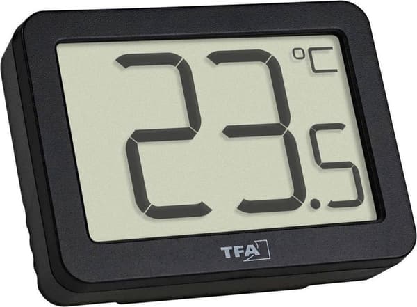 TFA Dostmann Digital Thermometer Thermometer Black (30.1065.01)