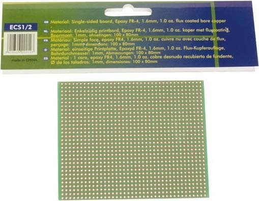 Velleman ECS1/2 -kehityslevytarvikesarja piirilevy (PCB) (ECS1/2)