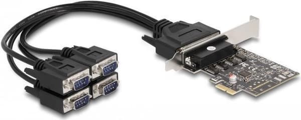 DeLOCK 66324 gränssnittskort/adapter inbyggd RS-232 - VGA (66324)