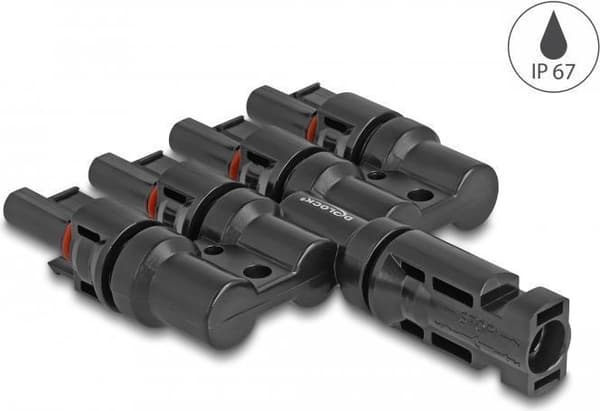 DeLOCK 60026 kabeladapter 1 x DL4 4 x DL4 Sort (60026)